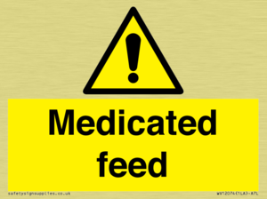Medicated feed